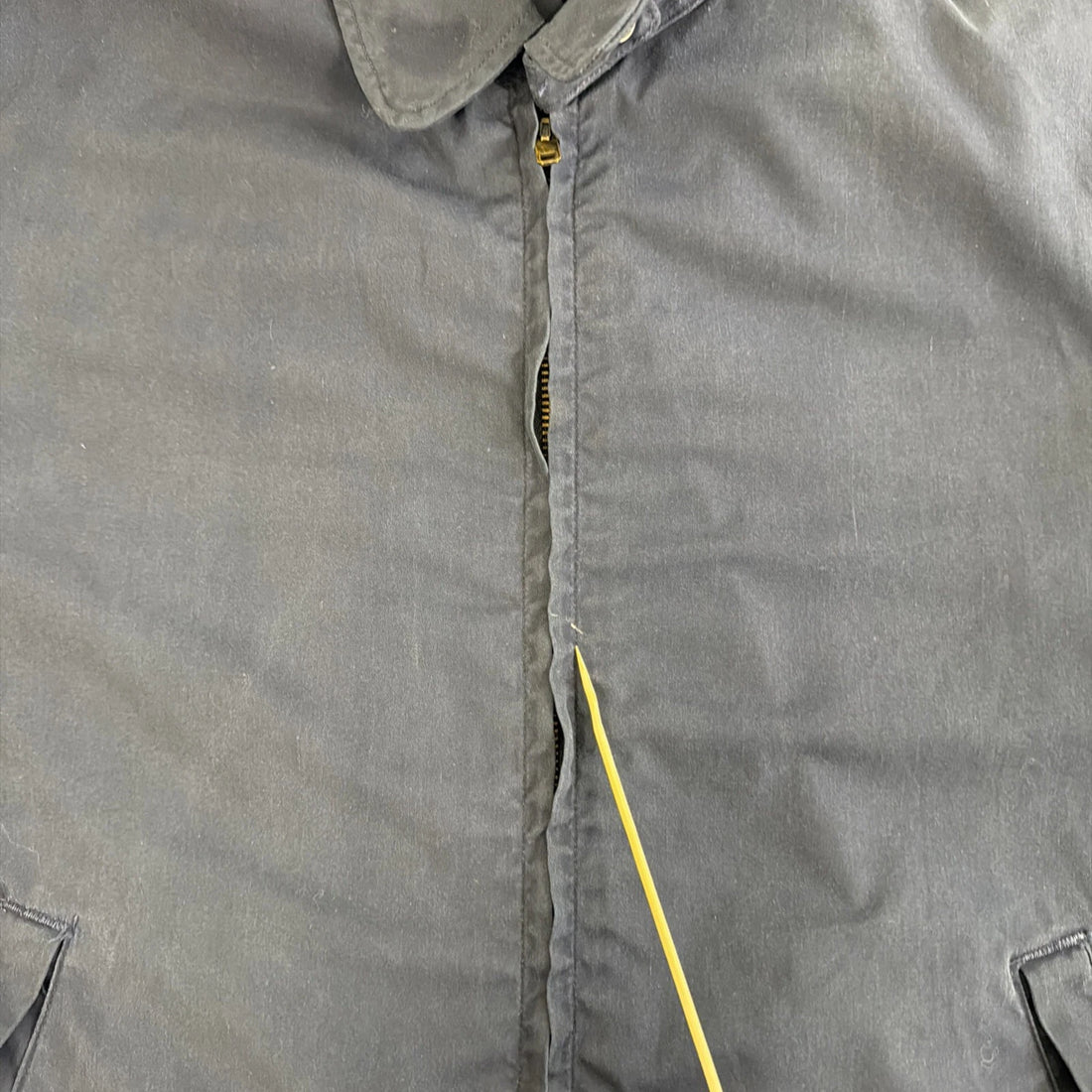 Vintage Vanderbilt Shirt Lightweight Jacket Size 40R Blue Army Military