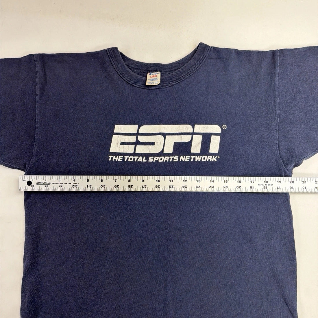 Vintage ESPN Champion T-Shirt Size Large 80s