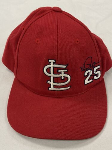 Vintage St. Louis Cardinals Mark McGwire Twins Enterprise Snapback Hat OSFA  MLB