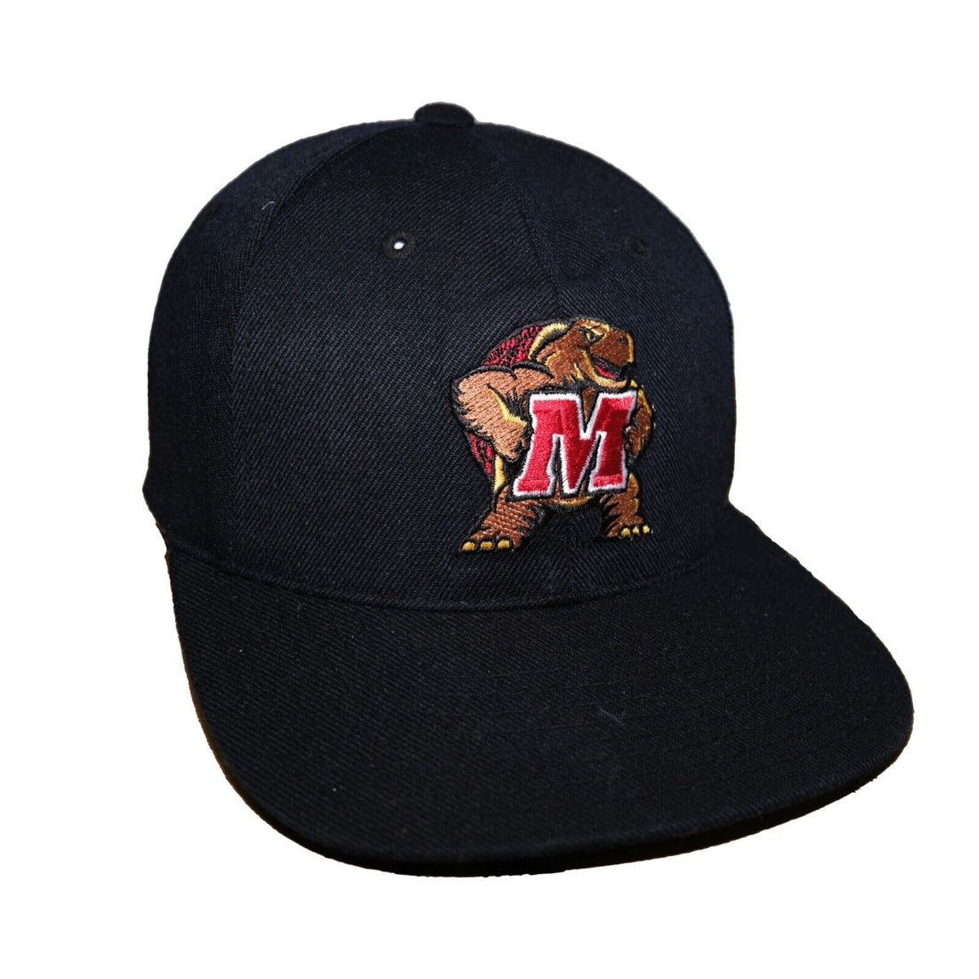 Vintage Maryland Terrapins American Needle Snapback Hat OSFA Black 90s NCAA