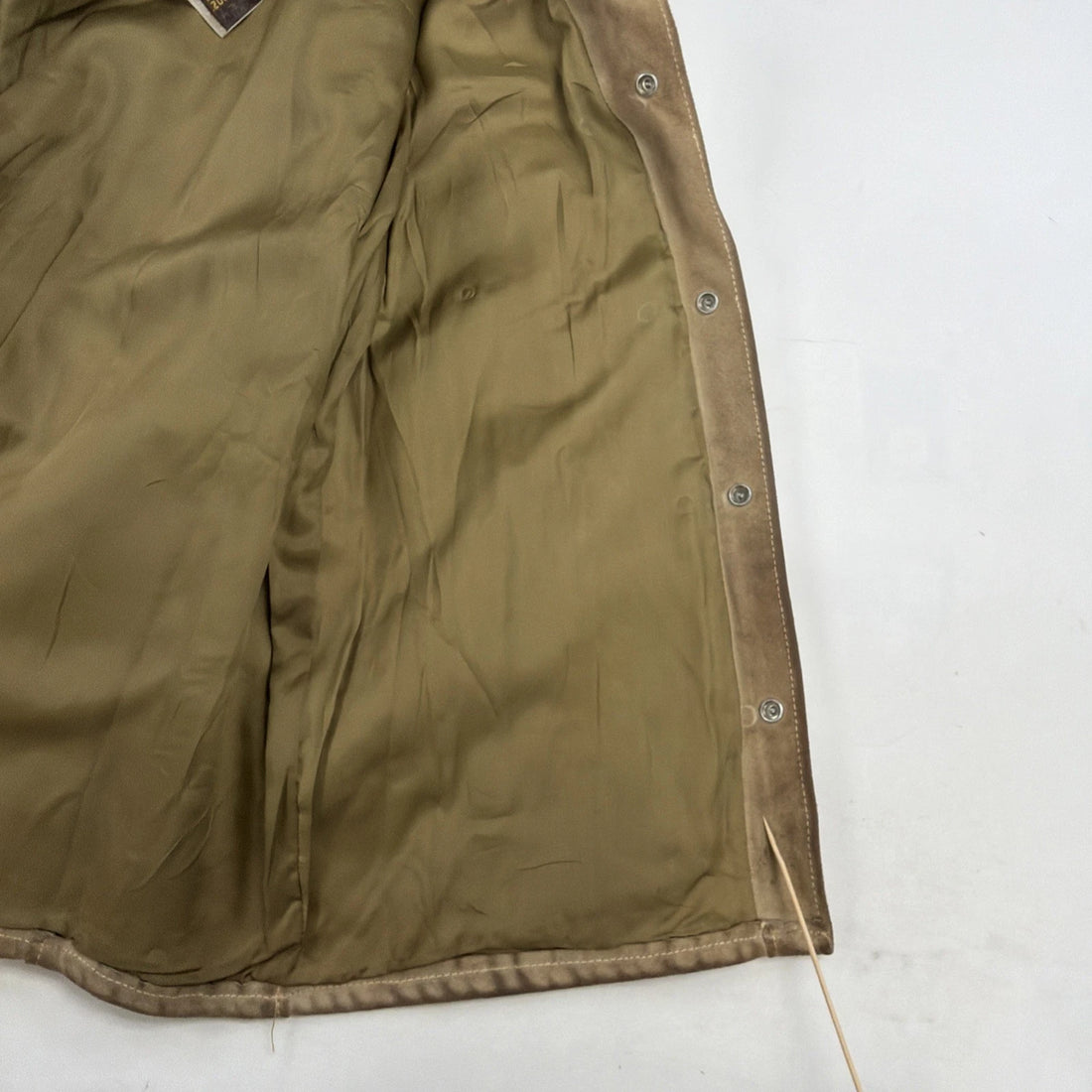 Vintage Schott Bros Western Leather Suede Shirt Jacket Size Medium