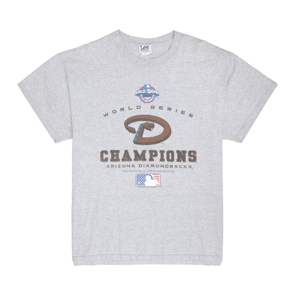 Arizona Diamondbacks MLB 2001 World Series Champions Black T-Shirt M