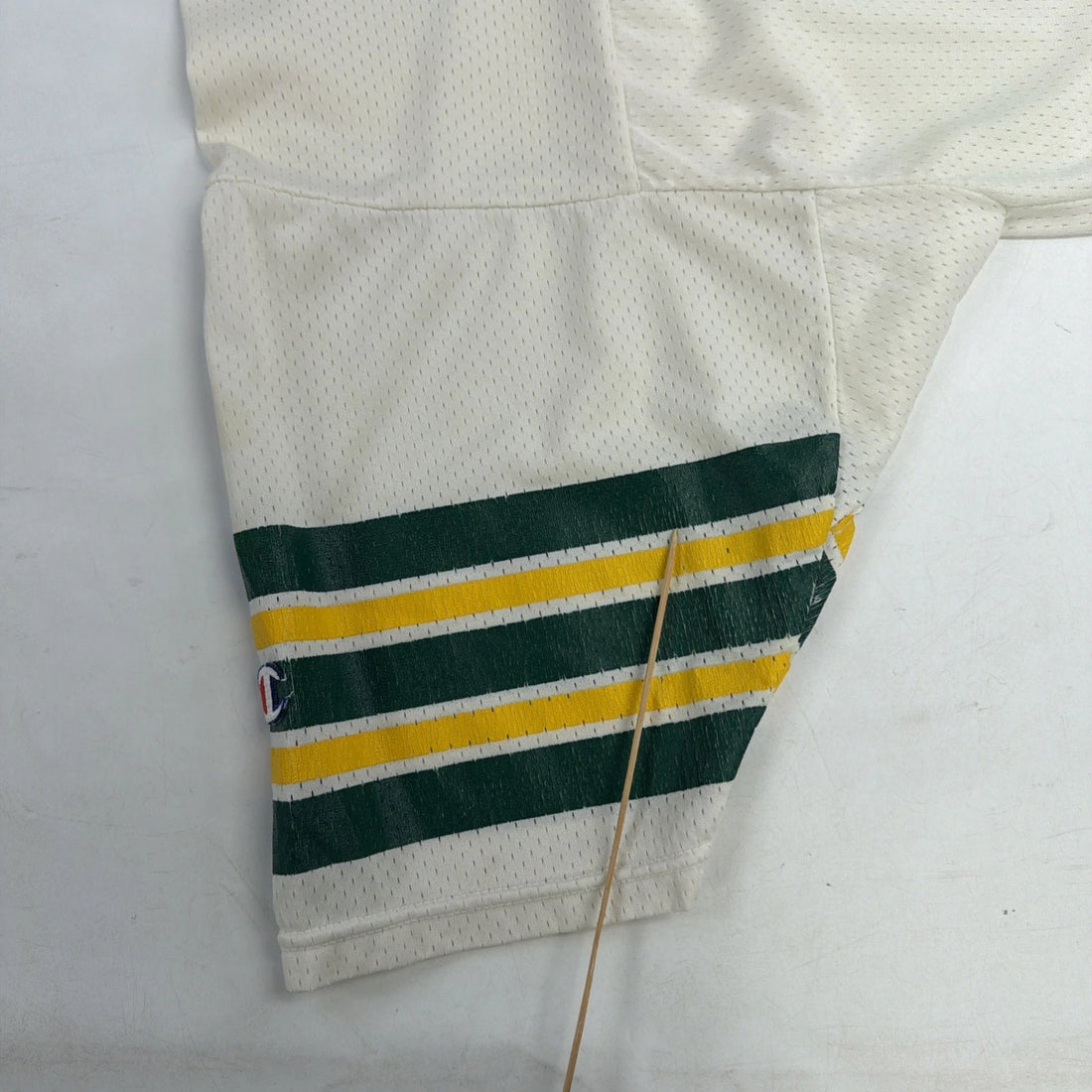 Vintage Green Bay Packers Sterling Sharpe Champion Jersey Size Large White NFL