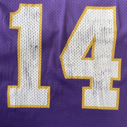 Vintage Minnesota Vikings Brad Johnson Starter Jersey Size XL NFL