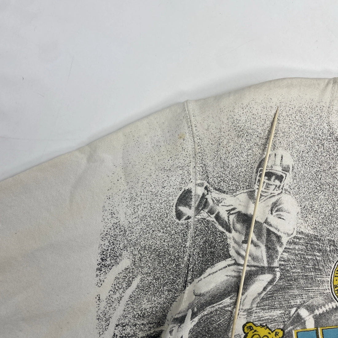 Vintage UCLA Bruins Football Crewneck Sweatshirt Medium All Over Print 90s NCAA