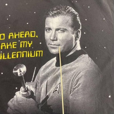Vintage Star Trek Make My Millennium T-Shirt Size Large 1996 90s