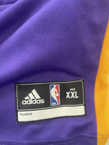 Los Angeles Lakers Kobe Bryant Adidas Jersey Size 2XL Purple NBA