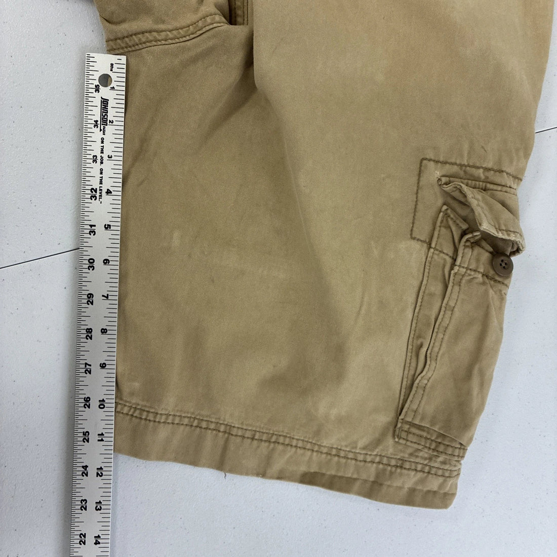 Denim & Supply Ralph Lauren Cargo Shorts Size 33 Brown