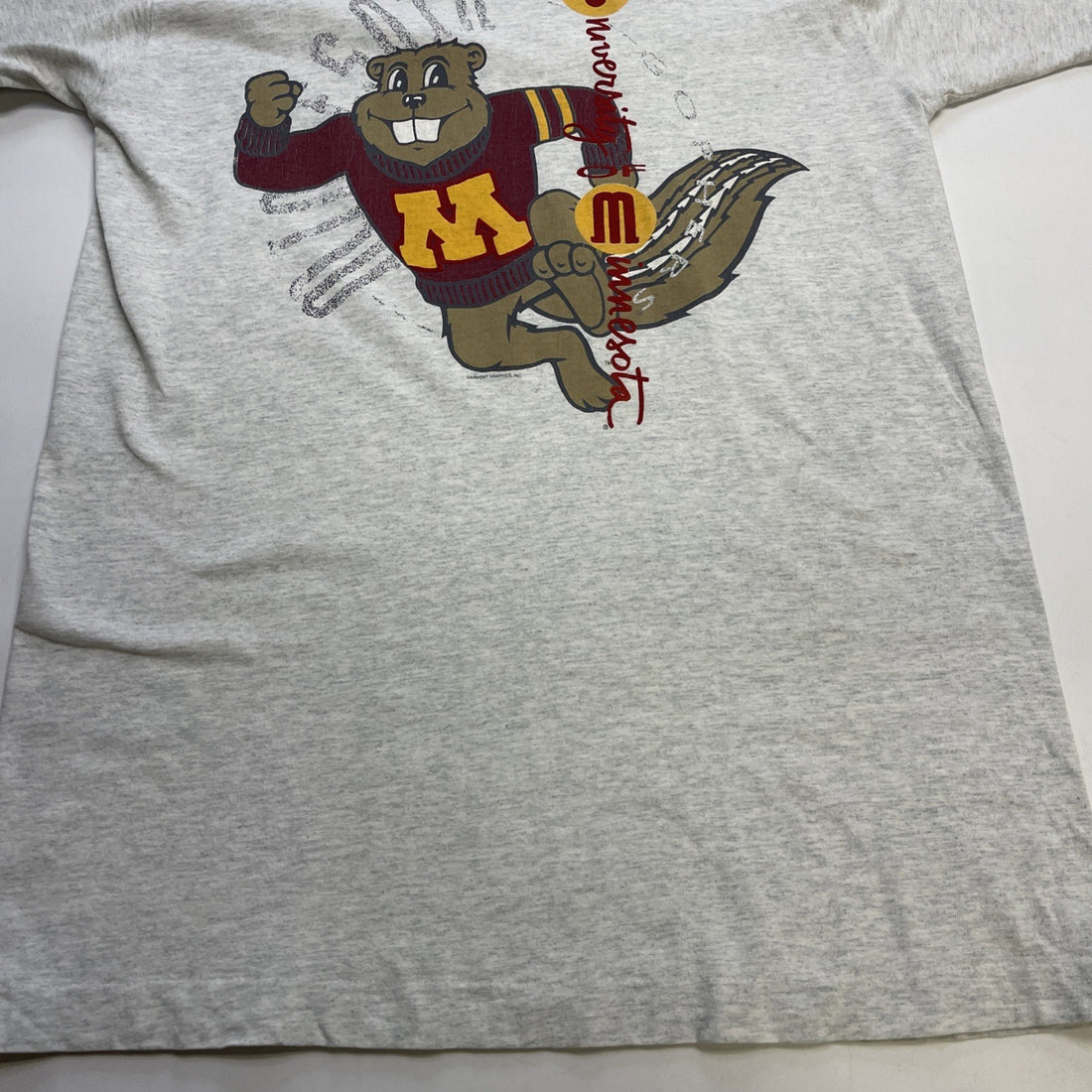 Vintage Minnesota Golden Gophers T-Shirt Size Large 90s NCAA