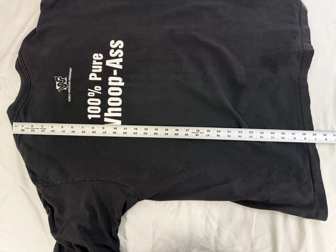Vintage Stone Cold Steve Austin Whoop Ass Wrestling T-Shirt XL 1997 90s WWF