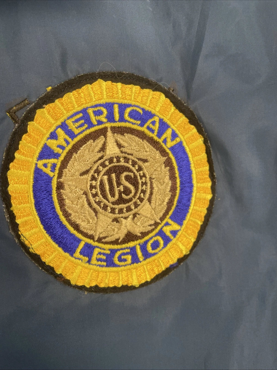 Vintage America Legion Auxiliary Jacket Size Large Patch