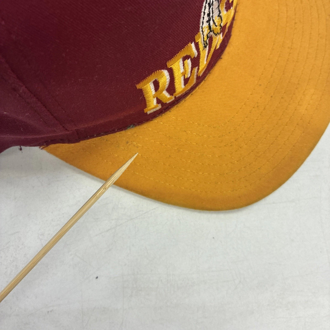 Vintage Washington Redskins Blockhead Snapback Hat OSFA NFL