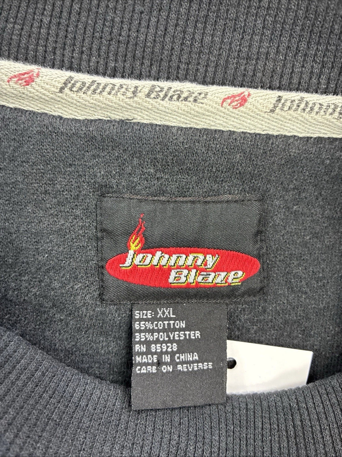 Vintage Johnny Blaze Cobra Snake Crewneck Sweatshirt Size 2XL Y2K