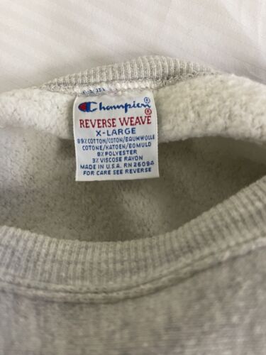 Vintage Montreal Canadiens Champion Reverse Weave Sweatshirt Size XL 90s NHL