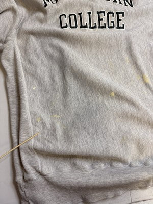Vintage Manhattan College Champion Reverse Weave Crewneck Sweatshirt 2XL 90s