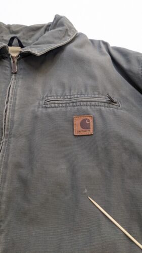 Carhartt Hamilton Work Jacket Size XL J169 DMS