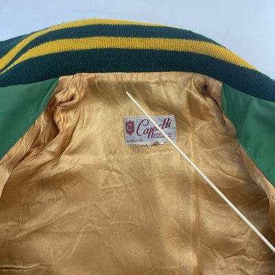 Vintage Cappelli Ladies Recreational Skating Varsity Bomber Jacket Womens Small