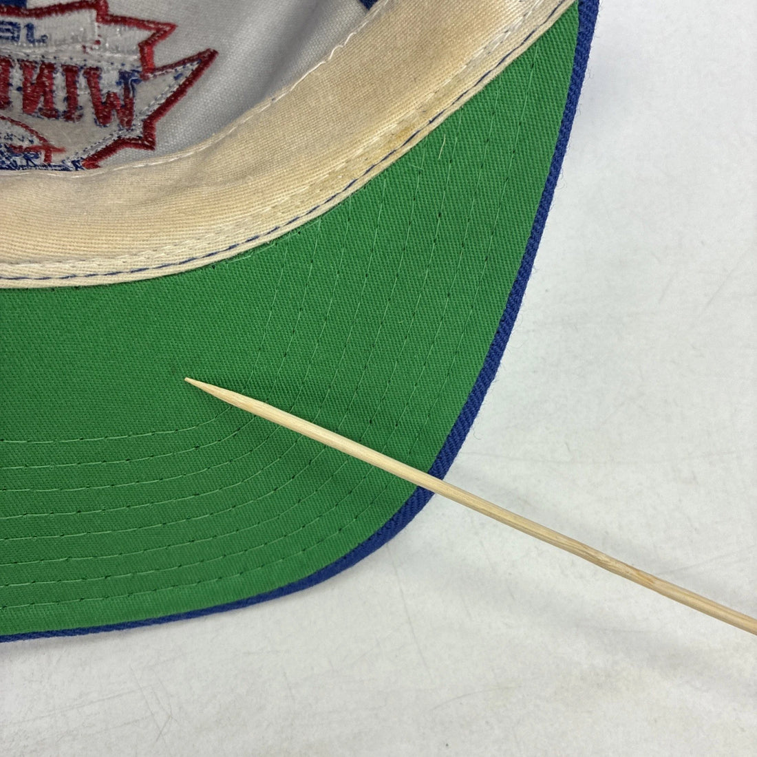 Vintage Winnipeg Jets American Needle Wool Snapback Hat OSFA NHL