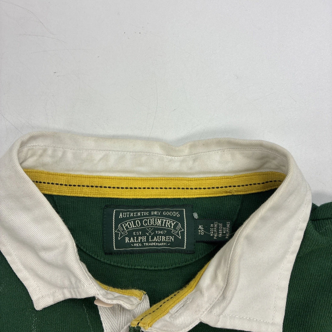 Polo Country Ralph Lauren Sportsman Rugby Shirt Size XL