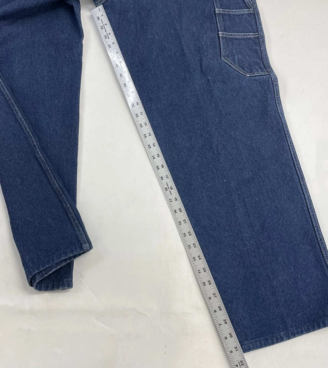 Vintage Platinum Fubu Denim Jeans Pants Size 35 X 31.5 Y2K