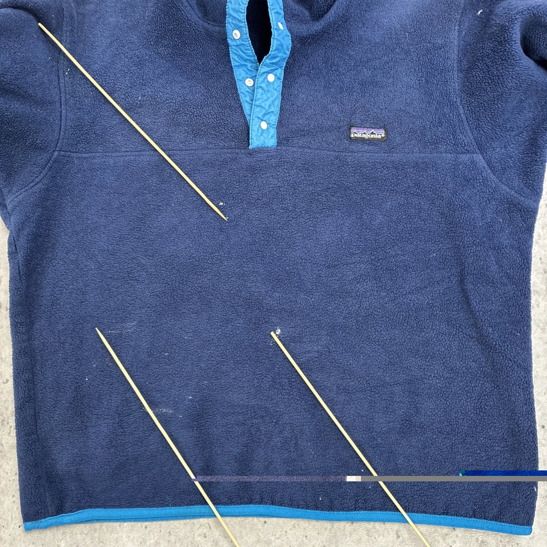 Vintage Patagonia Synchilla Snap T Fleece Jacket Size Large 90s