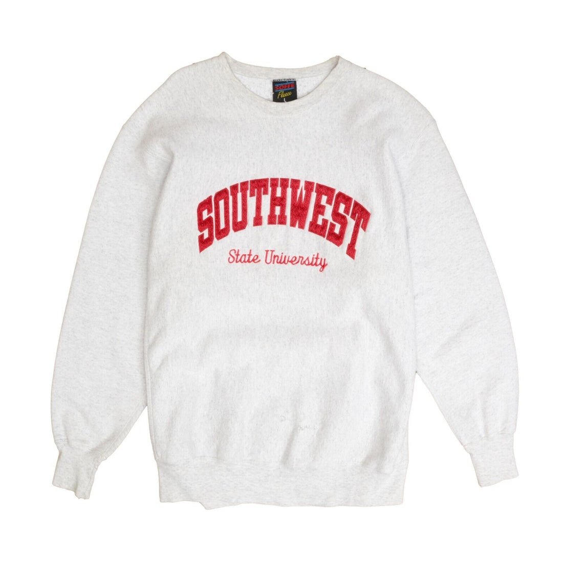 Vintage Southwest State University Sweatshirt Crewneck Size Large Gray
