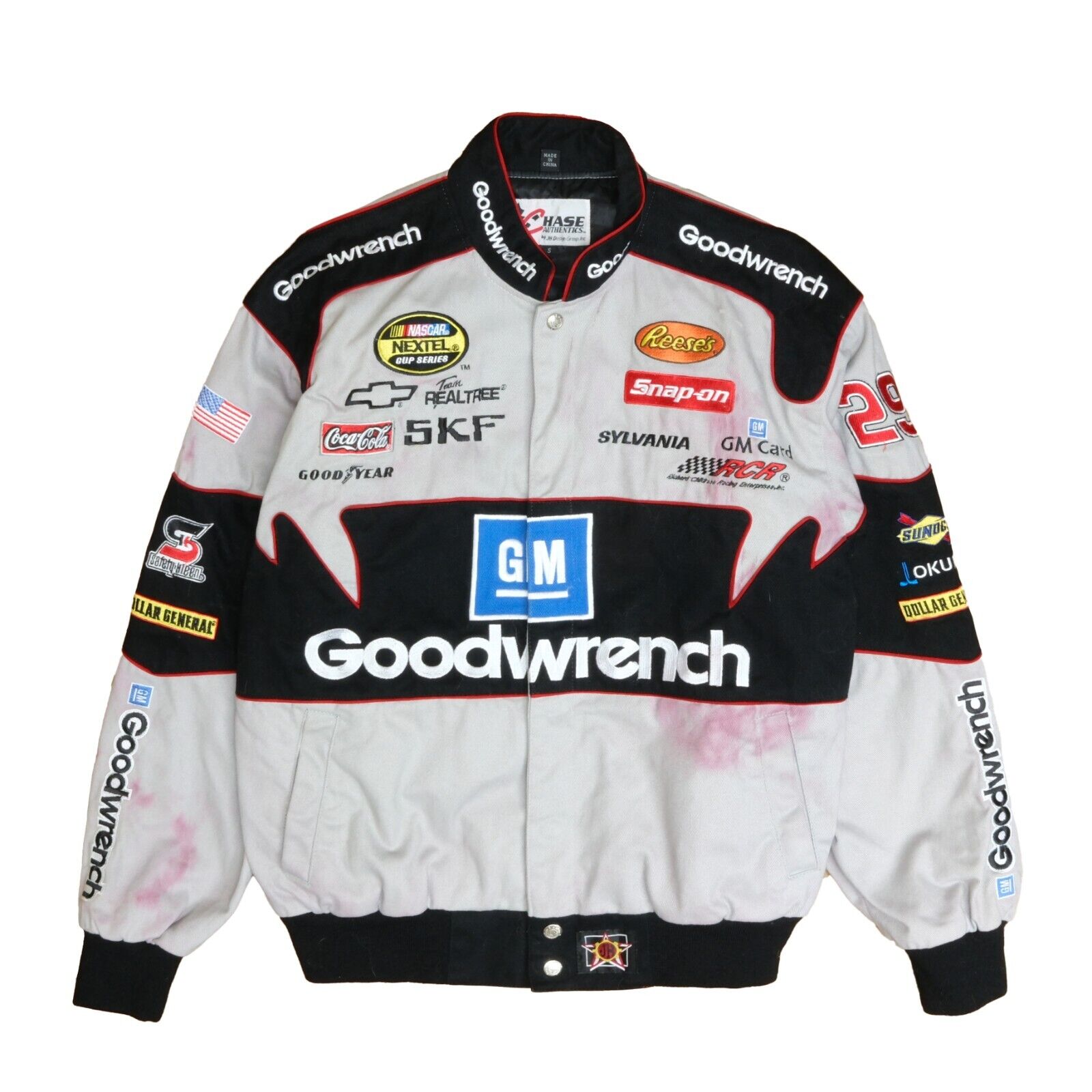 Vintage Kevin Harvick Goodwrench Chase Racing Jacket Small NASCAR