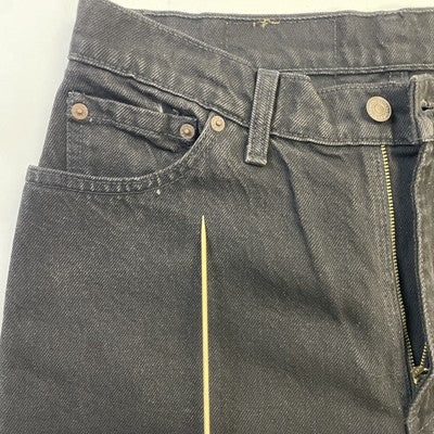 Vintage Levi Strauss & Co 512 Denim Jeans Size 32 Black 59512 0260