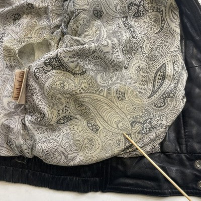 Vintage Karizma Leather Bomber Jacket Size Medium