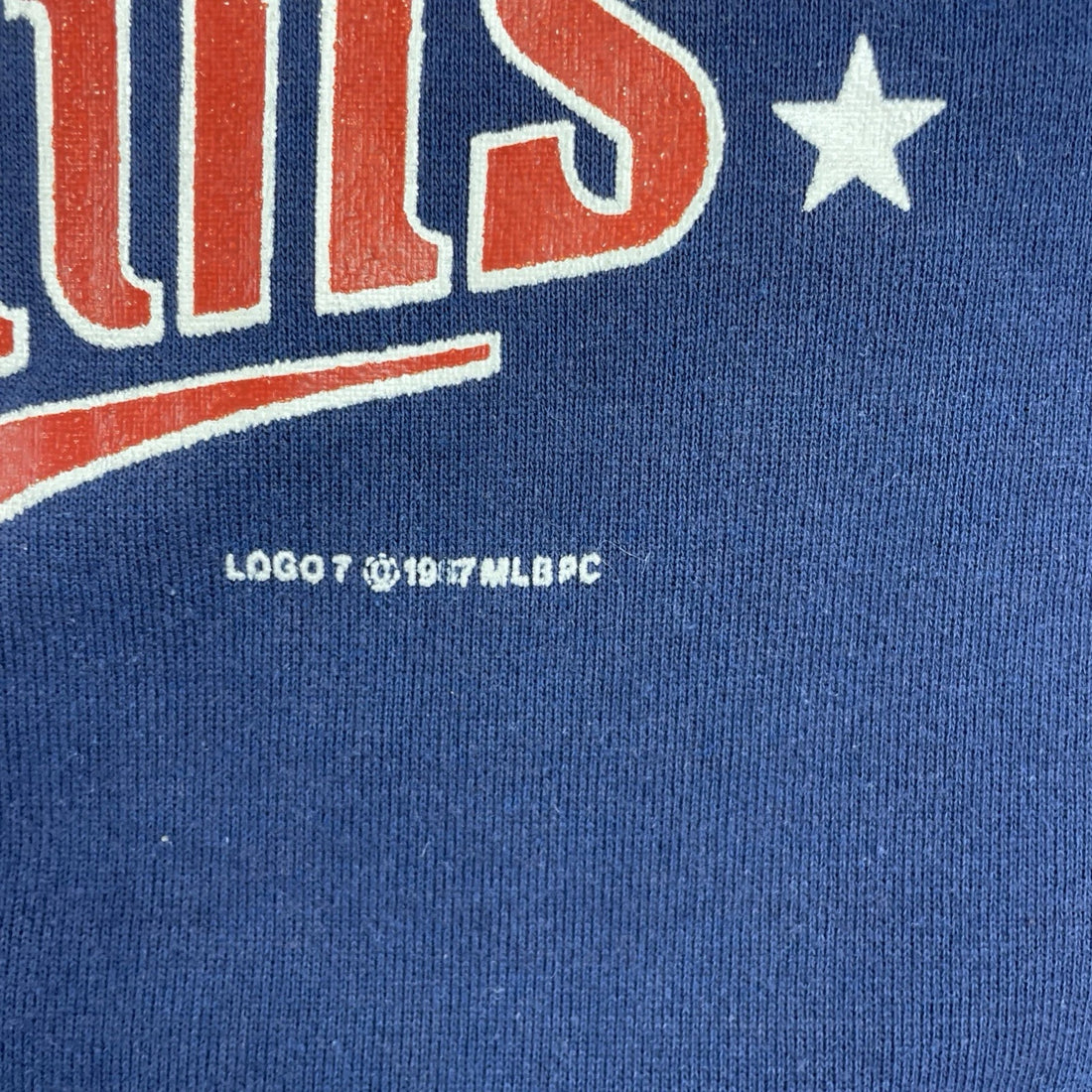 Vintage Minnesota Twins World Series Champions Logo 7 Sweatshirt Large 80s MLB