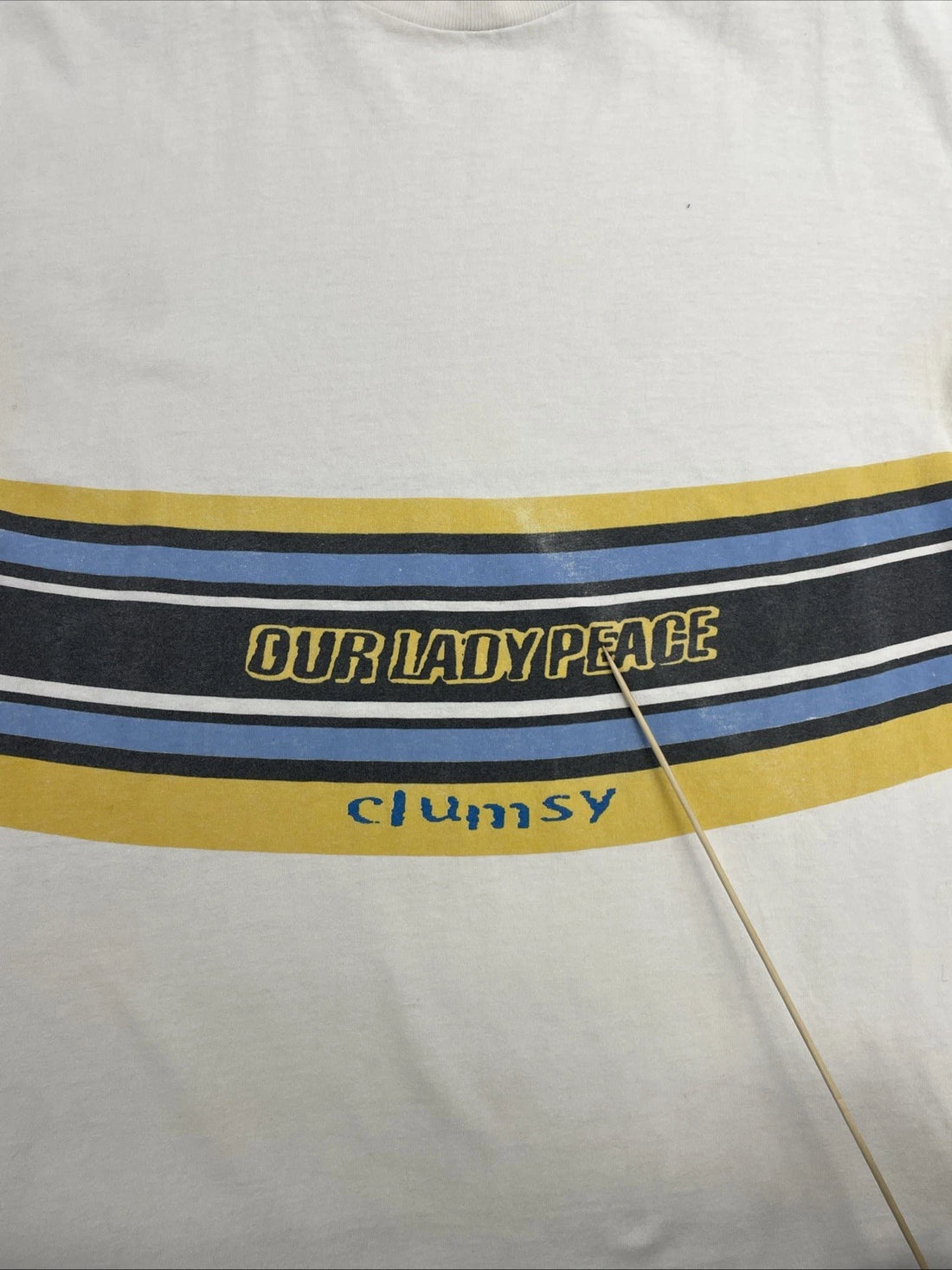 Vintage Our Lady Peace Clumsy T-Shirt Size Large Band Tee