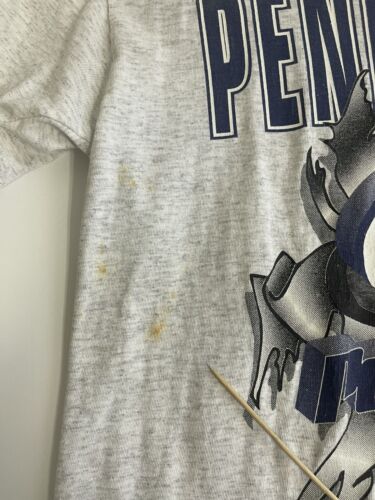 Vintage Penn State Nittany Lions Breakthrough T-Shirt Size Medium 90s NCAA