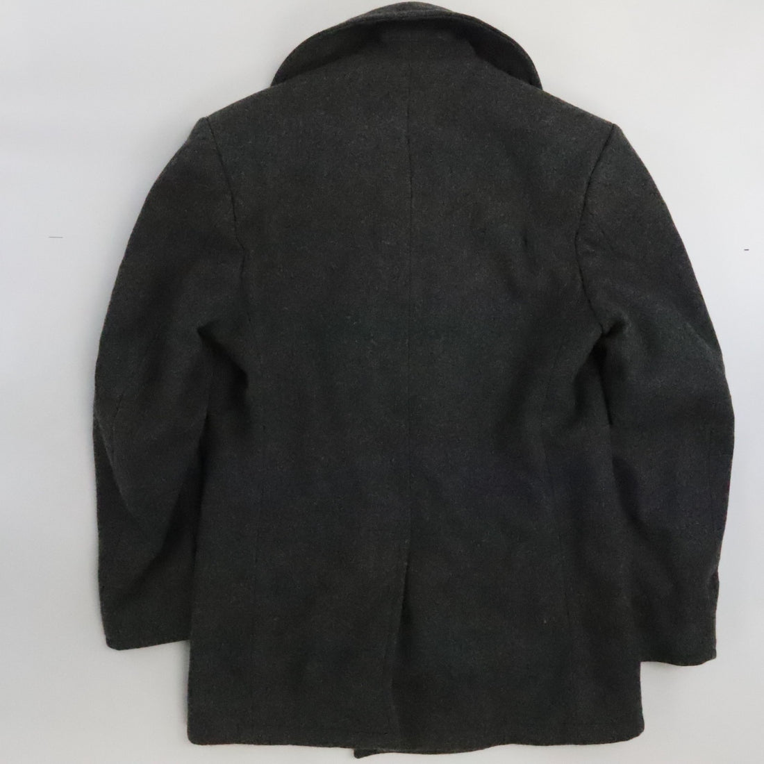 Sterlingwear Anchor Collection Wool Pea Coat Jacket Size 36L Gray