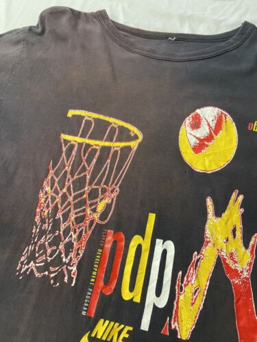 Vintage Player Development Program OBA Nike T-Shirt Size Large Basketball