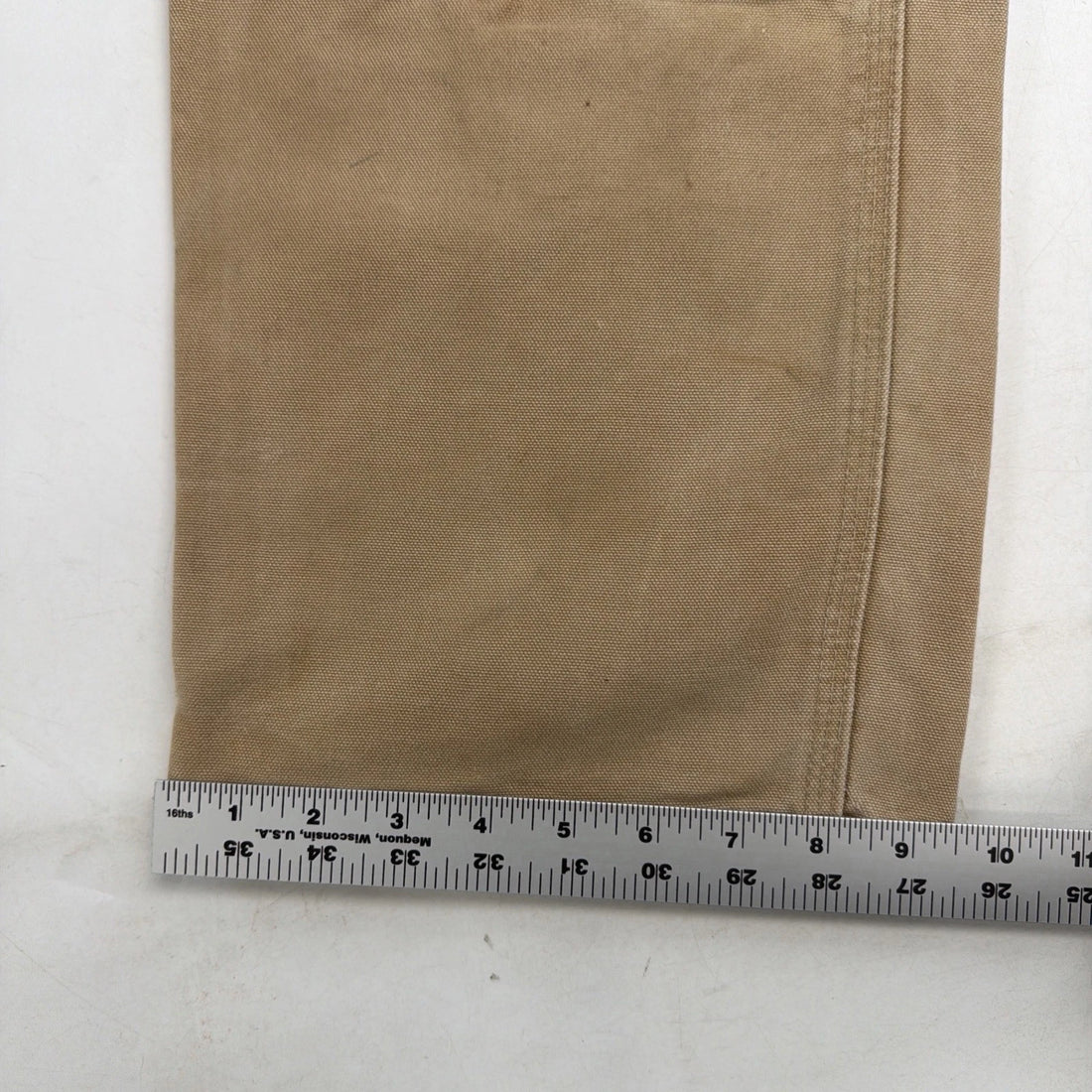 Vintage Carhartt Canvas Double Knee Carpenter Work Pants 38 X 32 B01 BRN