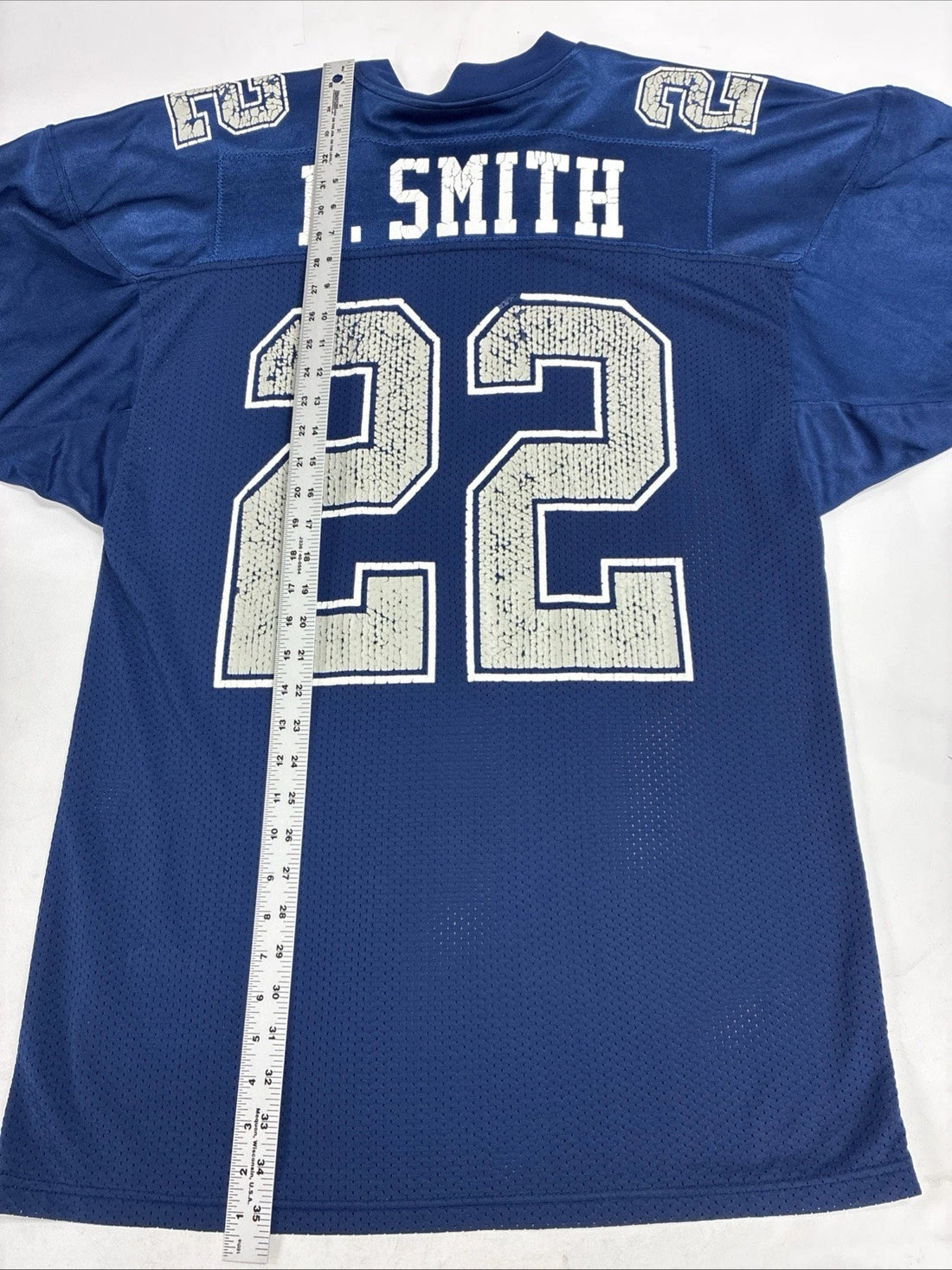 Vintage Dallas Cowboys Emmitt Smith Authentic Russell Athletic Jersey 48 NFL