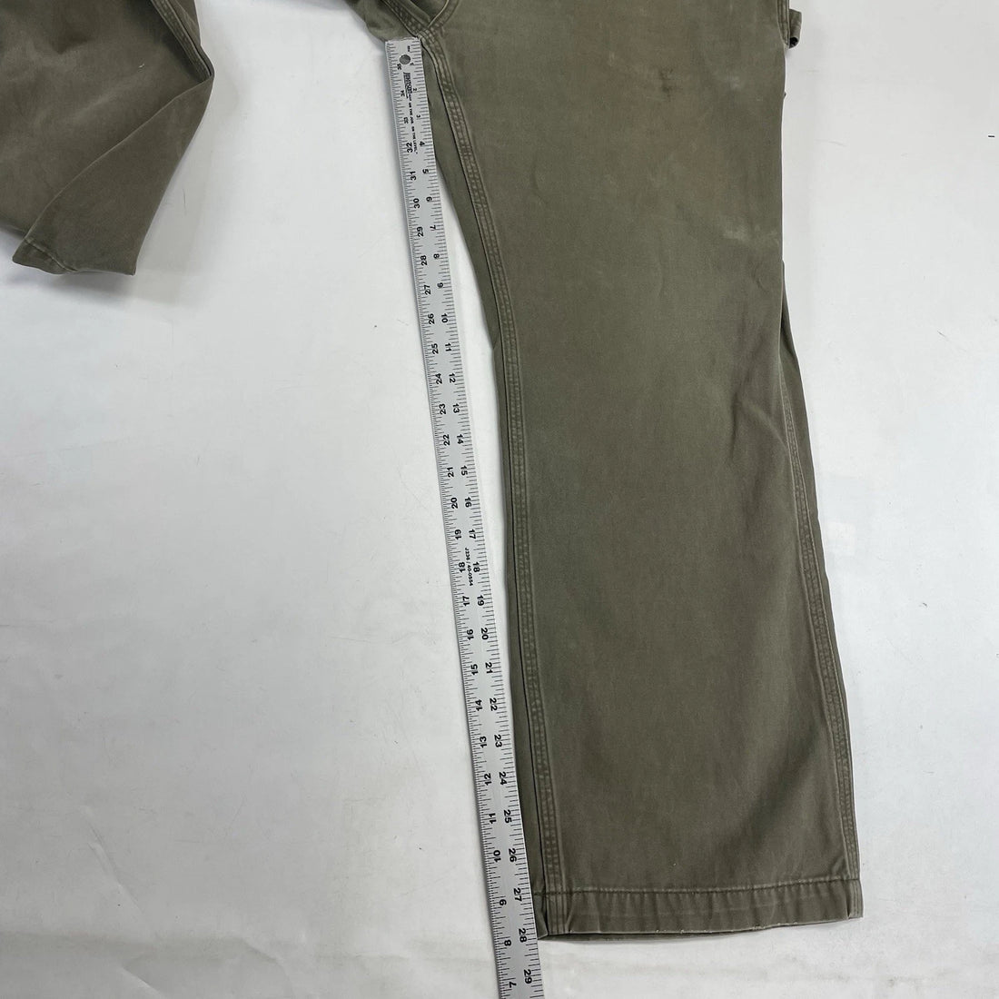 Carhartt Carpenter Work Pants Size 38 X 30 Green