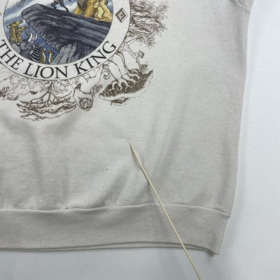 Vintage The Lion King Circle Of Life Disney Crewneck Sweatshirt Size XL 90s
