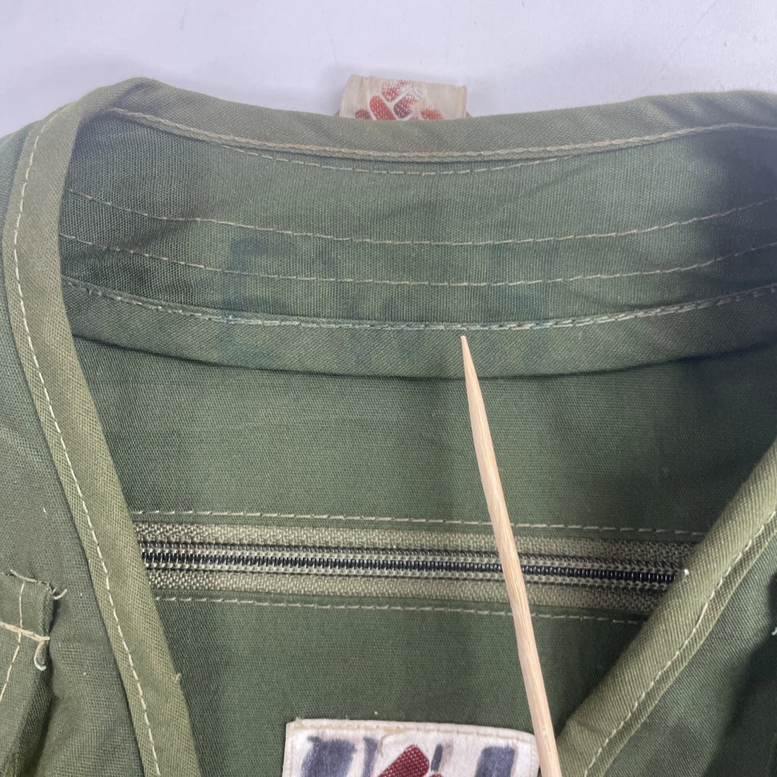 Vintage Columbia Fishing Vest Jacket Size Large Green