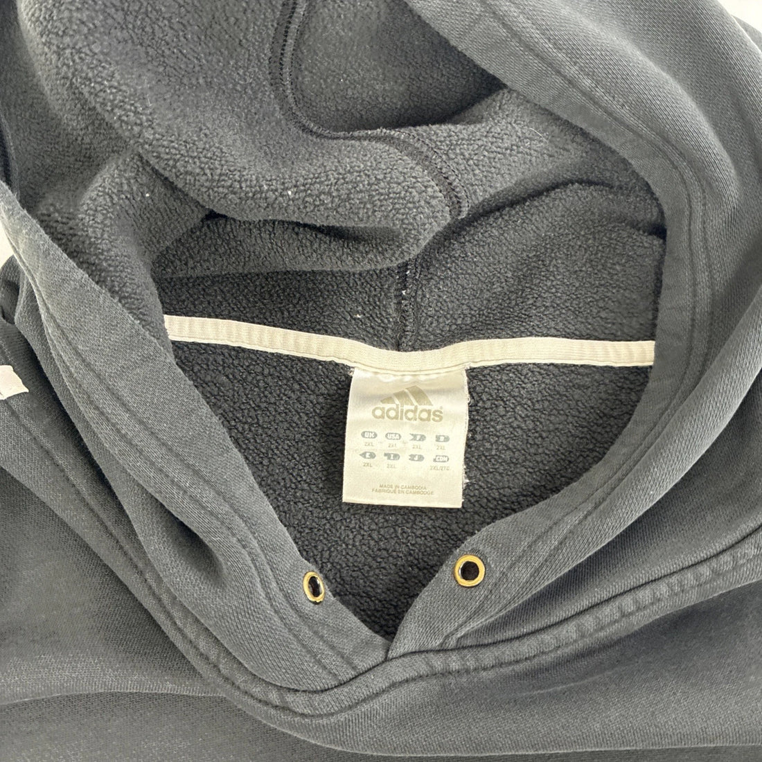 Vintage Adidas Sweatshirt Hoodie Size 2XL