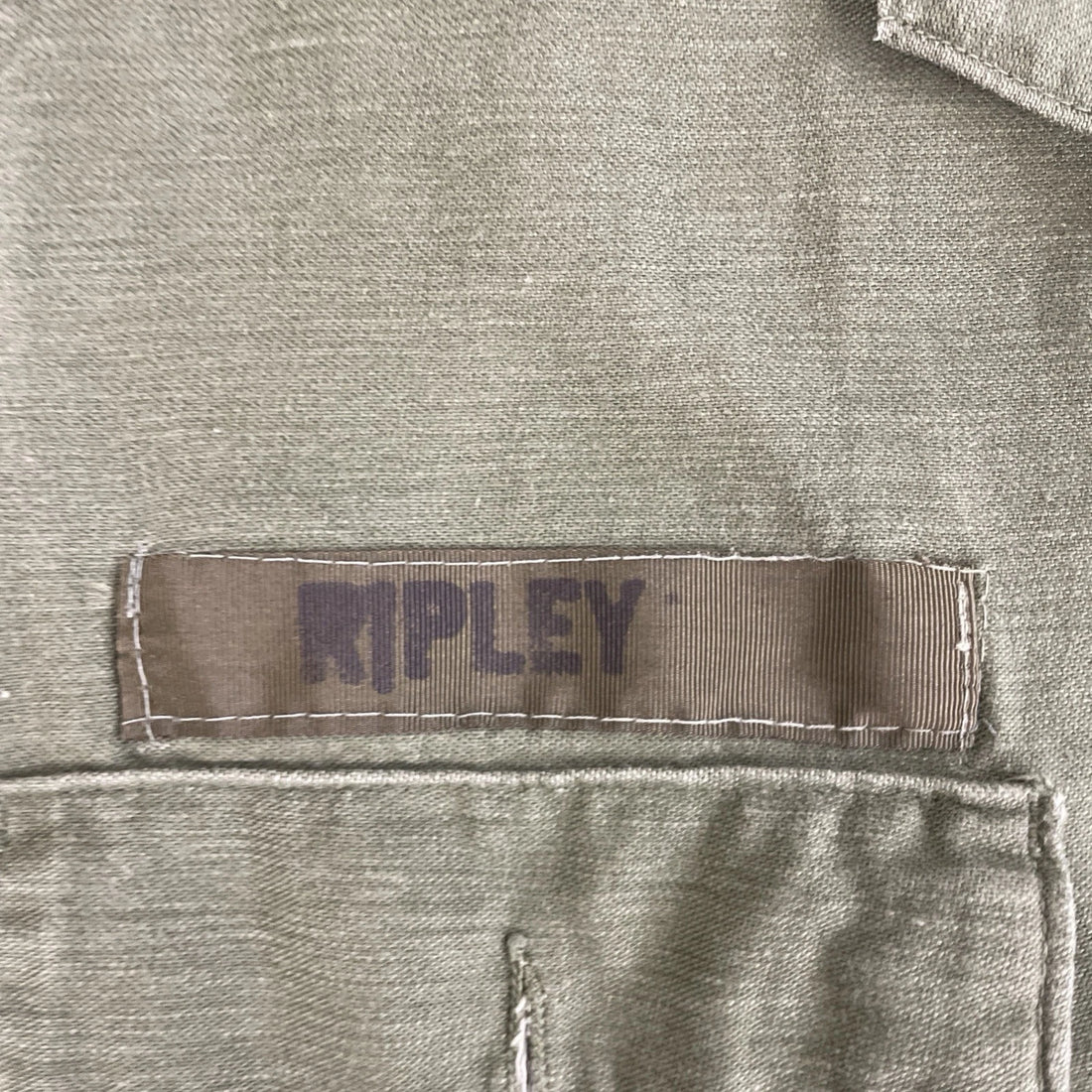 Vintage U.S. Army Military Button Up Shirt Size 14 1/2 X 31