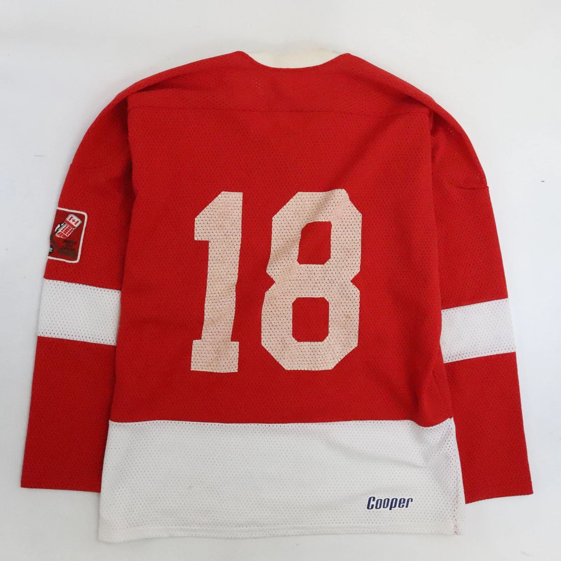 Vintage CCCP Russia Mesh Hockey Jersey Size XL Red 1972 Patch