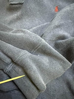 Vintage Polo Ralph Lauren Sweatshirt Hoodie Size 2XL Blue