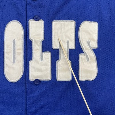Vintage Indianapolis Colts Majestic Baseball Jersey Size Large 1994 90s NFL