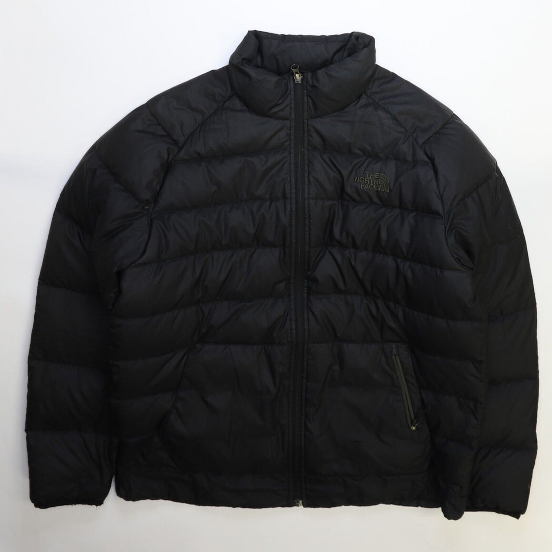 The North Face Puffer Jacket Size Large Black 550 Down Insulated