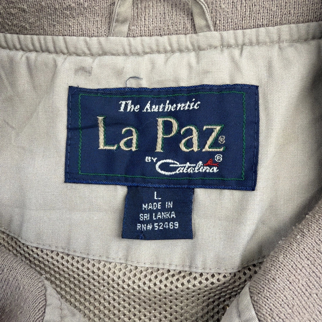 Vintage La Paz Catalina Light Bomber Jacket Size Large