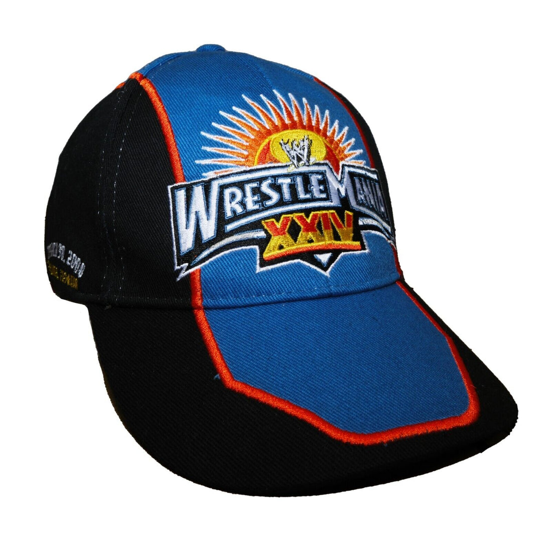 Wrestlemania XXIV Wrestling Strapback Hat Cap OSFA 2008 WWE