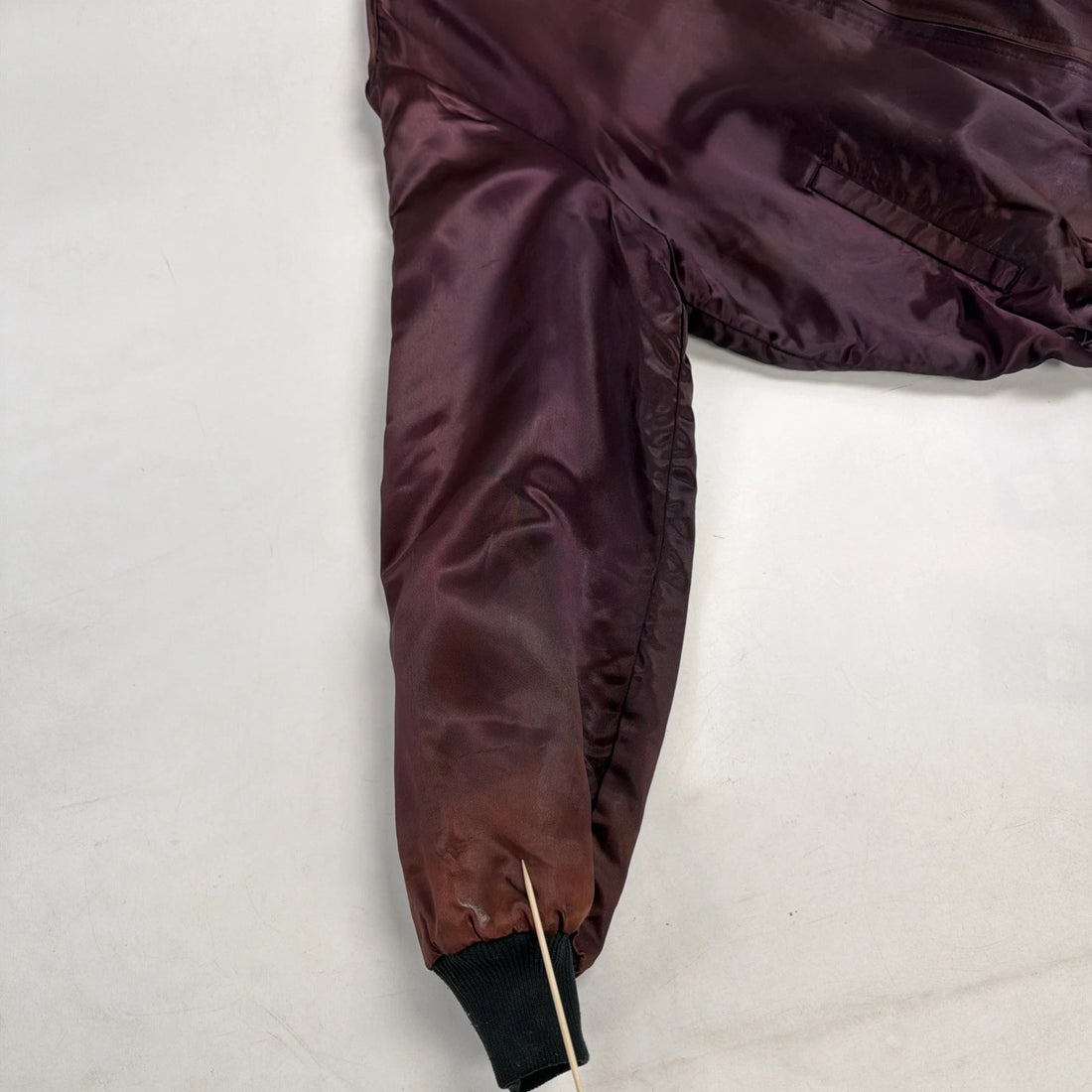 Vintage Maxim Las Vegas Satin Bomber Jacket Size 2XL Reversible