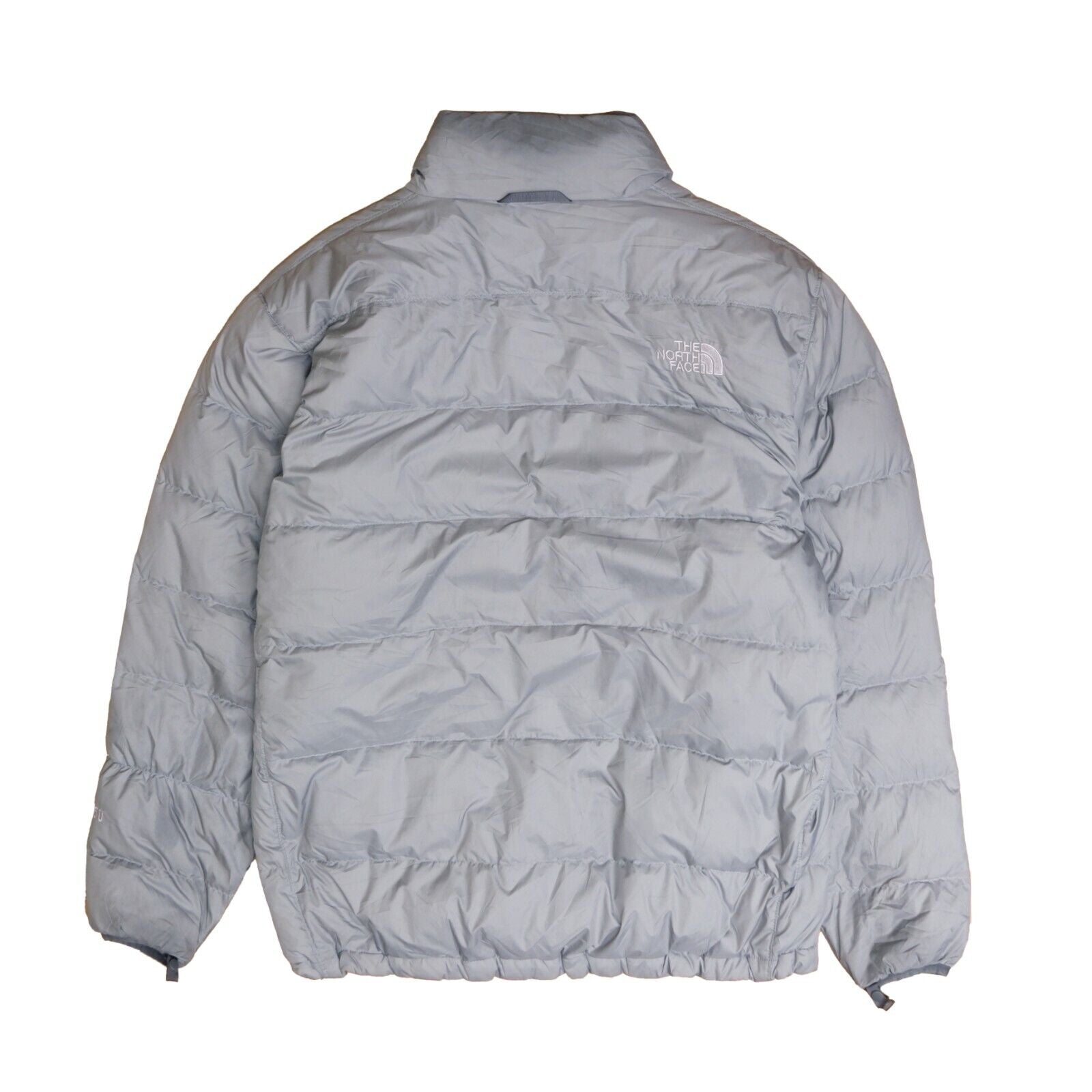 Grey north clearance face puffer jacket