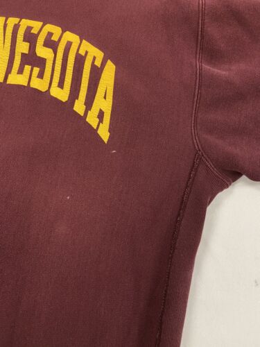 Vintage Minnesota Golden Gophers Champion Reverse Weave Sweatshirt XL 90s NCAA